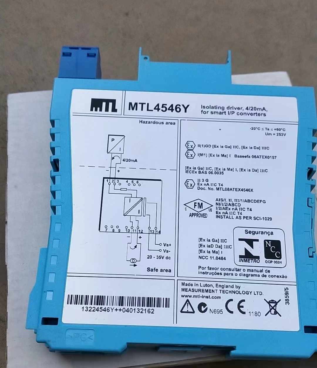 MTL4546Y|MTL Instruments|изолирующий драйвер
